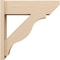 Ekena Millwork 7 1/2-in W x 24-in D x 24-in H Funston Slat Rough Cedar Woodgrain TimberThane Outlooker, Primed Tan OUTUR075X24X24FST24RCPR - alternate 3